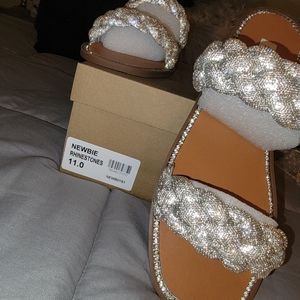 Steve Madden bling sandals size 11